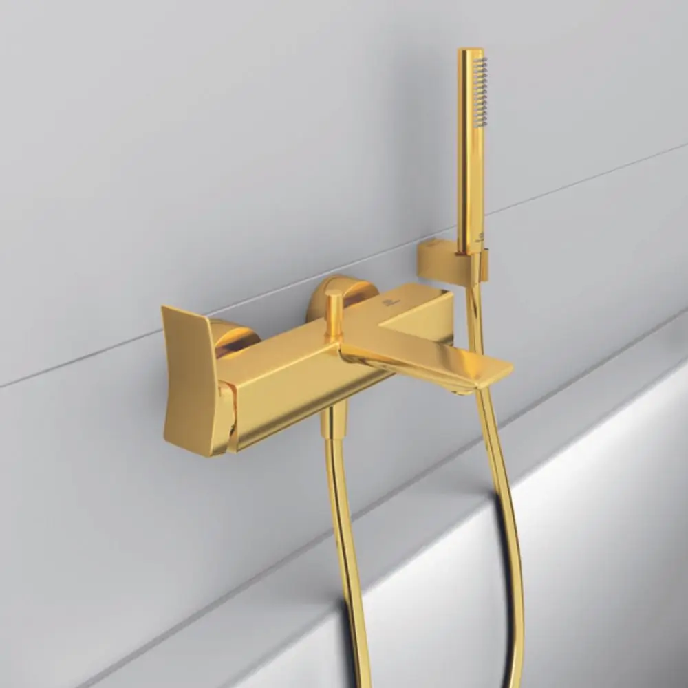 IS-Stabhandbrause-Idealrain-Brushed-Gold-BC774A2 gallery number 4